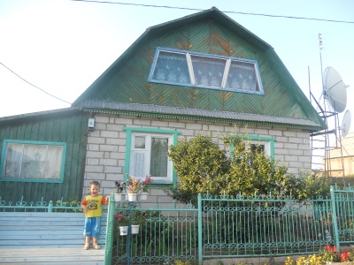 Дом Хлебниковых с резным палисадом